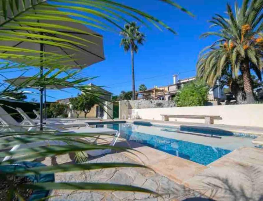 Lovely Appartment 'Solana' With Big Garden, Nice Pool Teulada Eksteriør bilde