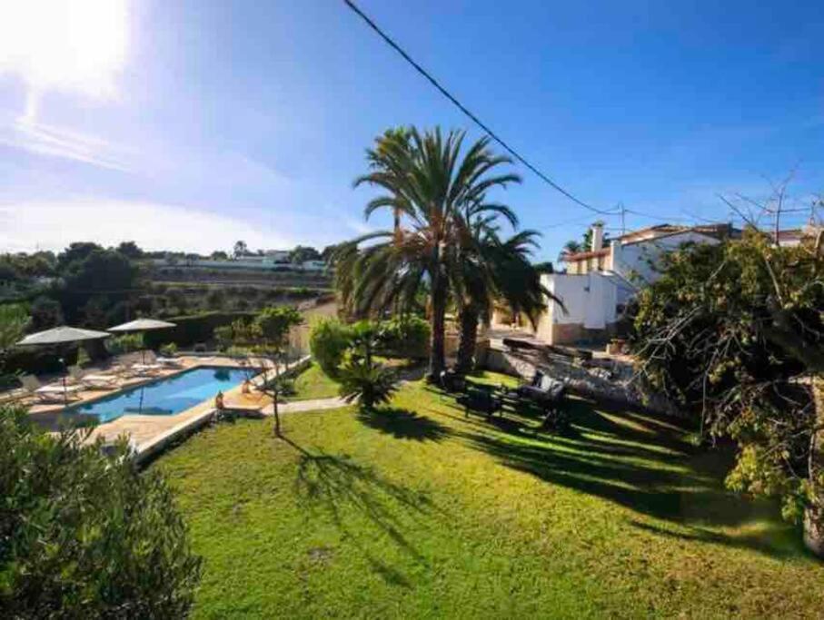 Lovely Appartment 'Solana' With Big Garden, Nice Pool Teulada Eksteriør bilde
